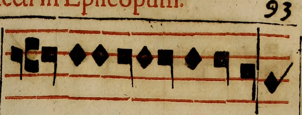 An illustration from Pontificale romanvm Clementis VIII primum : posteà uerò Vrbani VIII ; auctoritate recognitum ; cum figuris, 1683, leaf 104