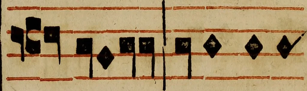 An illustration from Pontificale romanvm Clementis VIII primum : posteà uerò Vrbani VIII ; auctoritate recognitum ; cum figuris, 1683, leaf 104