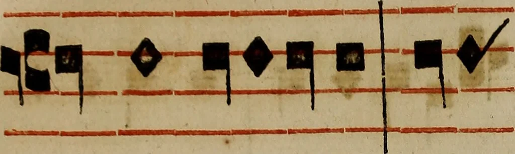 An illustration from Pontificale romanvm Clementis VIII primum : posteà uerò Vrbani VIII ; auctoritate recognitum ; cum figuris, 1683, leaf 105
