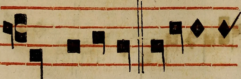 An illustration from Pontificale romanvm Clementis VIII primum : posteà uerò Vrbani VIII ; auctoritate recognitum ; cum figuris, 1683, leaf 105