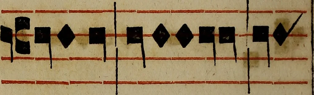 An illustration from Pontificale romanvm Clementis VIII primum : posteà uerò Vrbani VIII ; auctoritate recognitum ; cum figuris, 1683, leaf 105