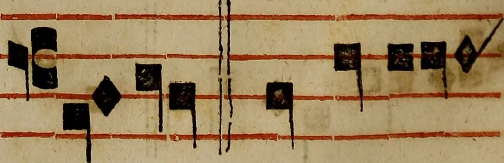 An illustration from Pontificale romanvm Clementis VIII primum : posteà uerò Vrbani VIII ; auctoritate recognitum ; cum figuris, 1683, leaf 105