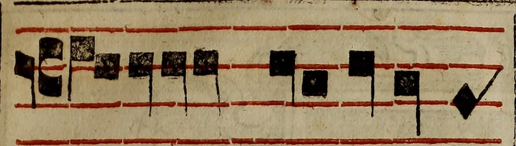 An illustration from Pontificale romanvm Clementis VIII primum : posteà uerò Vrbani VIII ; auctoritate recognitum ; cum figuris, 1683, leaf 108
