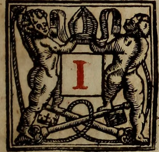 An illustration from Pontificale romanvm Clementis VIII primum : posteà uerò Vrbani VIII ; auctoritate recognitum ; cum figuris, 1683, leaf 126