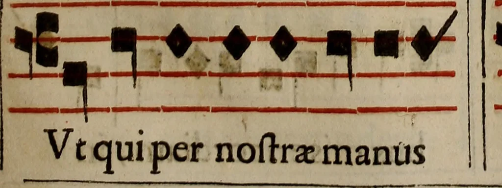 An illustration from Pontificale romanvm Clementis VIII primum : posteà uerò Vrbani VIII ; auctoritate recognitum ; cum figuris, 1683, leaf 152