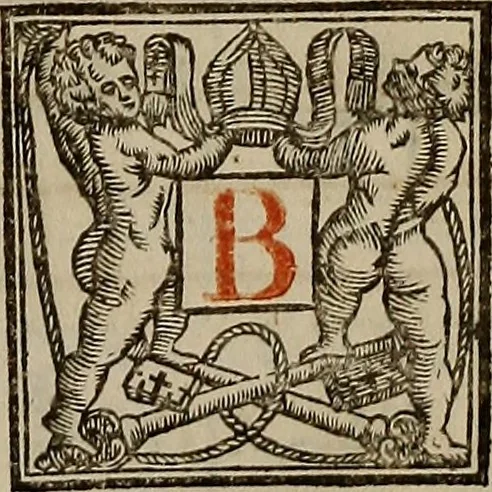 An illustration from Pontificale romanvm Clementis VIII primum : posteà uerò Vrbani VIII ; auctoritate recognitum ; cum figuris, 1683, leaf 166