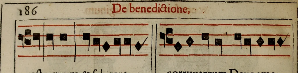 An illustration from Pontificale romanvm Clementis VIII primum : posteà uerò Vrbani VIII ; auctoritate recognitum ; cum figuris, 1683, leaf 197