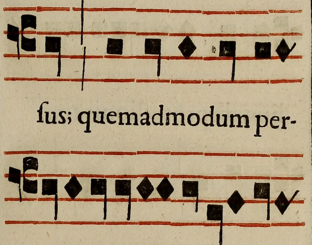 An illustration from Pontificale romanvm Clementis VIII primum : posteà uerò Vrbani VIII ; auctoritate recognitum ; cum figuris, 1683, leaf 202