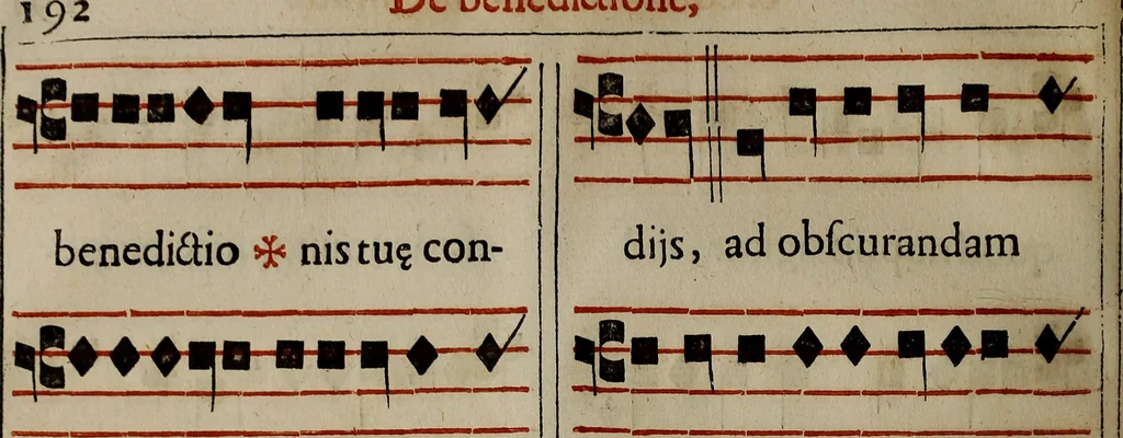 An illustration from Pontificale romanvm Clementis VIII primum : posteà uerò Vrbani VIII ; auctoritate recognitum ; cum figuris, 1683, leaf 203