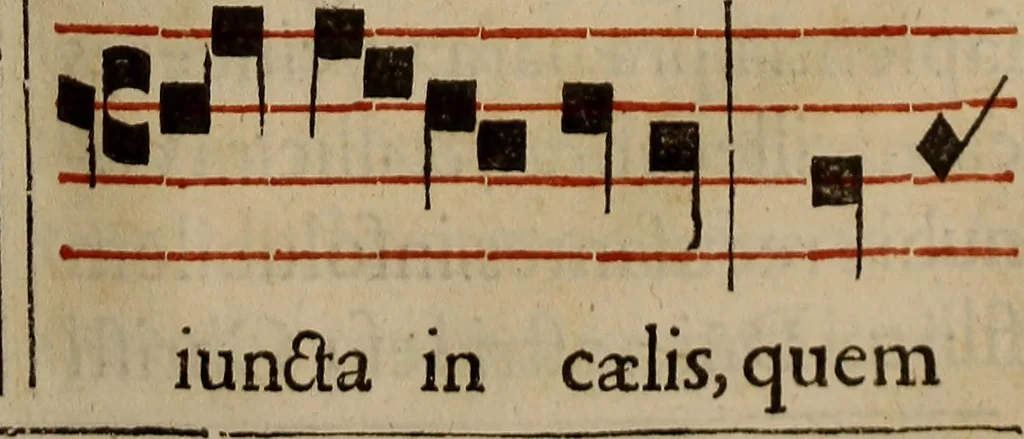An illustration from Pontificale romanvm Clementis VIII primum : posteà uerò Vrbani VIII ; auctoritate recognitum ; cum figuris, 1683, leaf 214