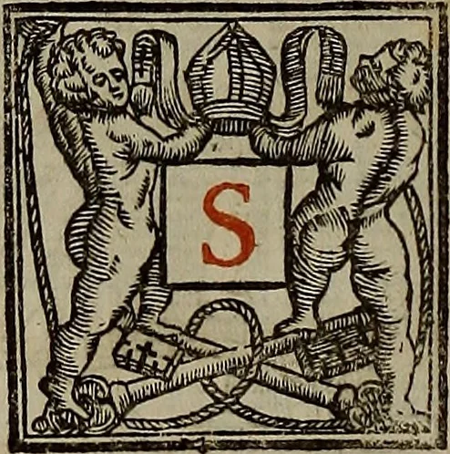 An illustration from Pontificale romanvm Clementis VIII primum : posteà uerò Vrbani VIII ; auctoritate recognitum ; cum figuris, 1683, leaf 237