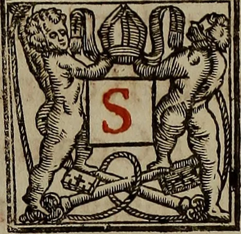 An illustration from Pontificale romanvm Clementis VIII primum : posteà uerò Vrbani VIII ; auctoritate recognitum ; cum figuris, 1683, leaf 249