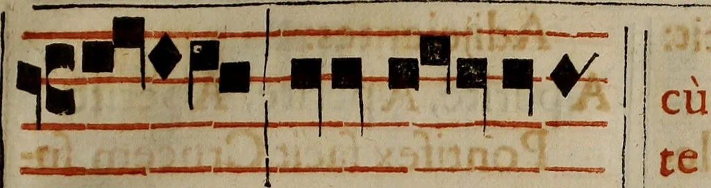 An illustration from Pontificale romanvm Clementis VIII primum : posteà uerò Vrbani VIII ; auctoritate recognitum ; cum figuris, 1683, leaf 296