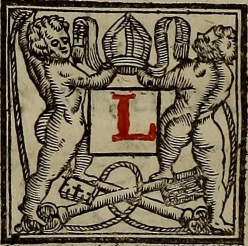 An illustration from Pontificale romanvm Clementis VIII primum : posteà uerò Vrbani VIII ; auctoritate recognitum ; cum figuris, 1683, leaf 33