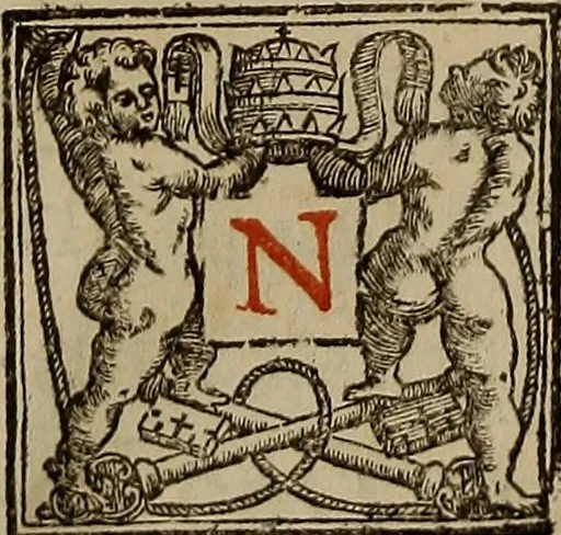 An illustration from Pontificale romanvm Clementis VIII primum : posteà uerò Vrbani VIII ; auctoritate recognitum ; cum figuris, 1683, leaf 476