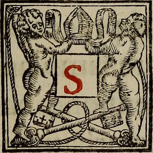 An illustration from Pontificale romanvm Clementis VIII primum : posteà uerò Vrbani VIII ; auctoritate recognitum ; cum figuris, 1683, leaf 48