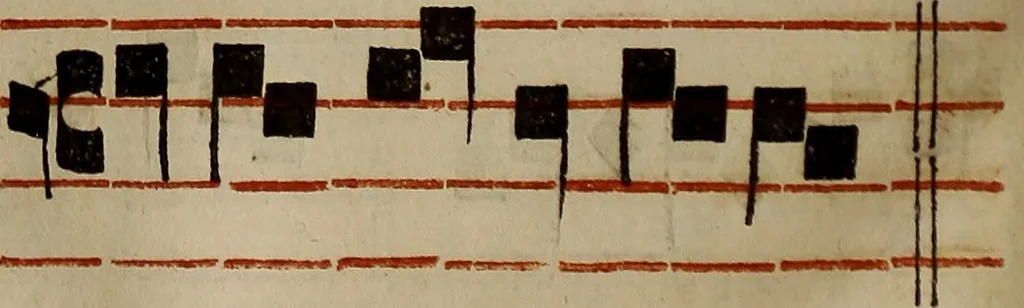 An illustration from Pontificale romanvm Clementis VIII primum : posteà uerò Vrbani VIII ; auctoritate recognitum ; cum figuris, 1683, leaf 485