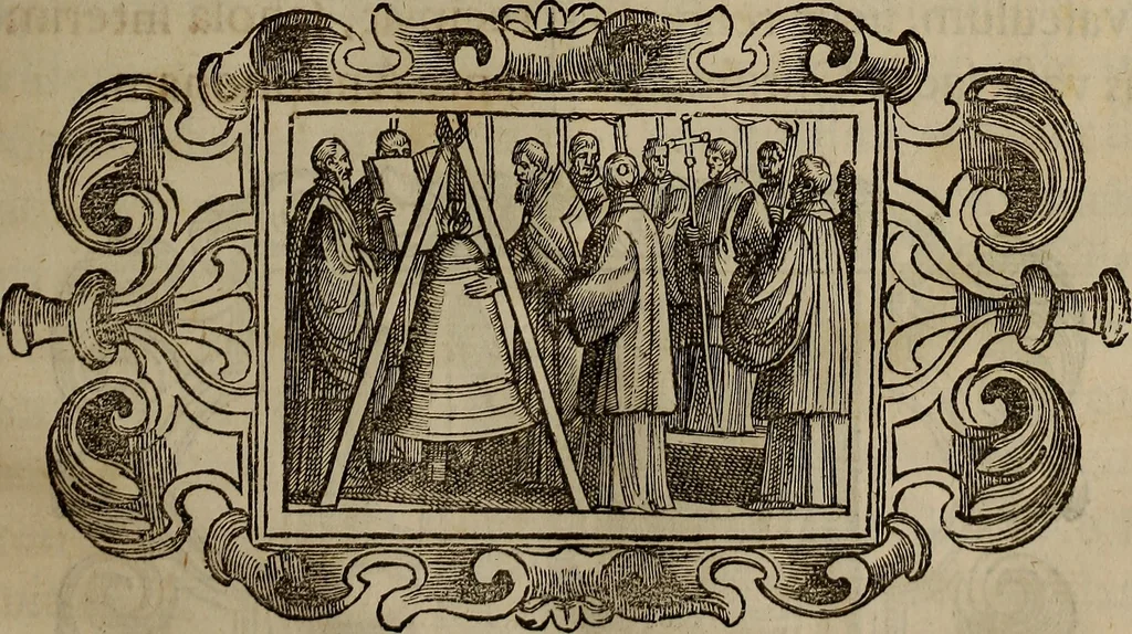 An illustration from Pontificale romanvm Clementis VIII primum : posteà uerò Vrbani VIII ; auctoritate recognitum ; cum figuris, 1683, leaf 504