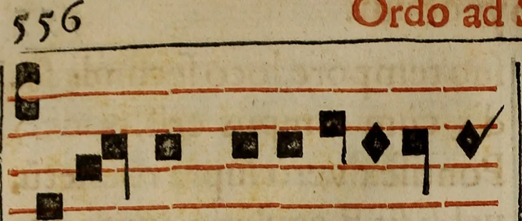 An illustration from Pontificale romanvm Clementis VIII primum : posteà uerò Vrbani VIII ; auctoritate recognitum ; cum figuris, 1683, leaf 567