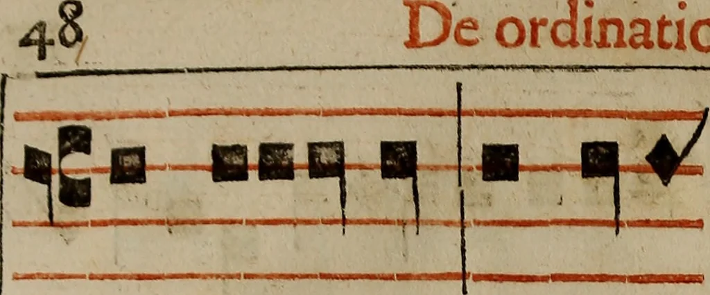 An illustration from Pontificale romanvm Clementis VIII primum : posteà uerò Vrbani VIII ; auctoritate recognitum ; cum figuris, 1683, leaf 59