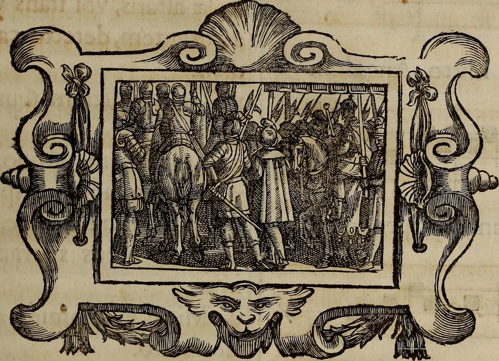 An illustration from Pontificale romanvm Clementis VIII primum : posteà uerò Vrbani VIII ; auctoritate recognitum ; cum figuris, 1683, leaf 636