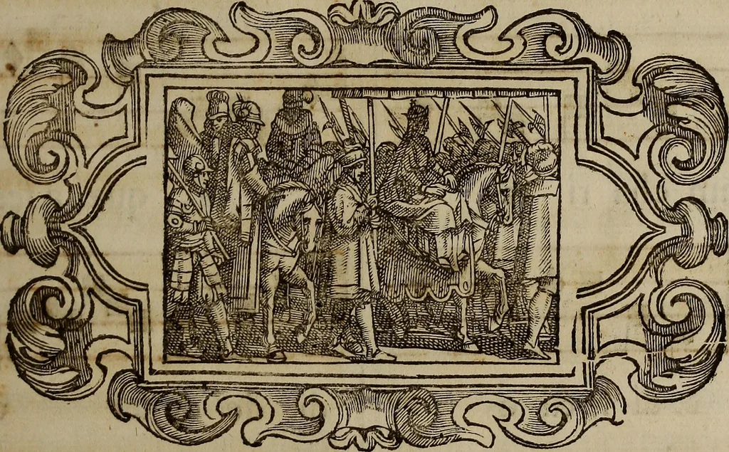 An illustration from Pontificale romanvm Clementis VIII primum : posteà uerò Vrbani VIII ; auctoritate recognitum ; cum figuris, 1683, leaf 642