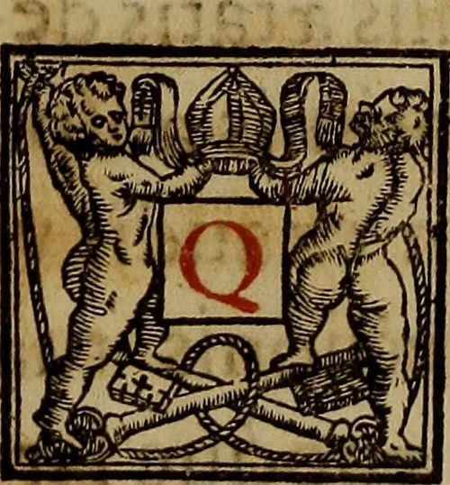 An illustration from Pontificale romanvm Clementis VIII primum : posteà uerò Vrbani VIII ; auctoritate recognitum ; cum figuris, 1683, leaf 666