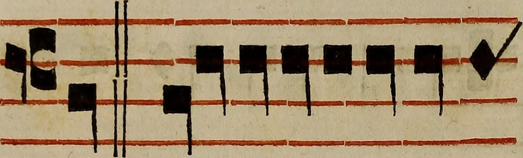 An illustration from Pontificale romanvm Clementis VIII primum : posteà uerò Vrbani VIII ; auctoritate recognitum ; cum figuris, 1683, leaf 69