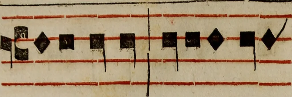 An illustration from Pontificale romanvm Clementis VIII primum : posteà uerò Vrbani VIII ; auctoritate recognitum ; cum figuris, 1683, leaf 97