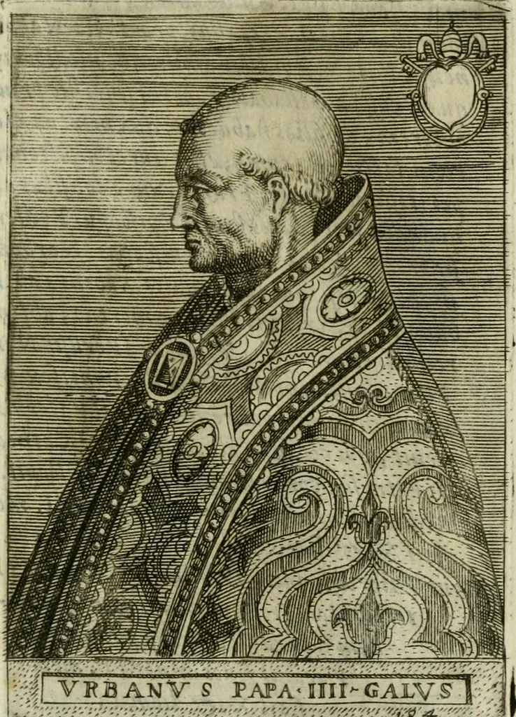 An illustration from Pontificvm Romanorvm effigies, 1580, leaf 396