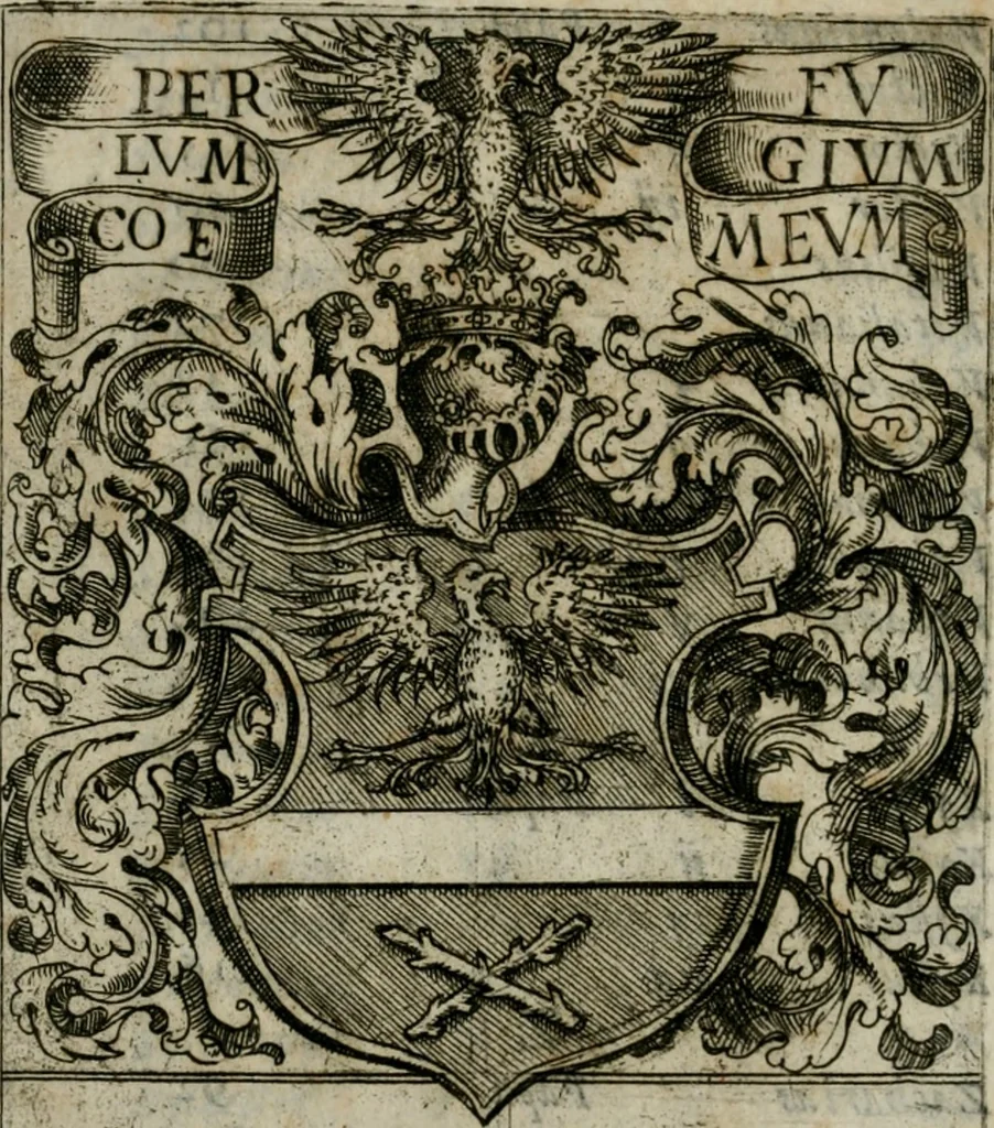 An illustration from Pontificvm Romanorvm effigies, 1580, leaf 499