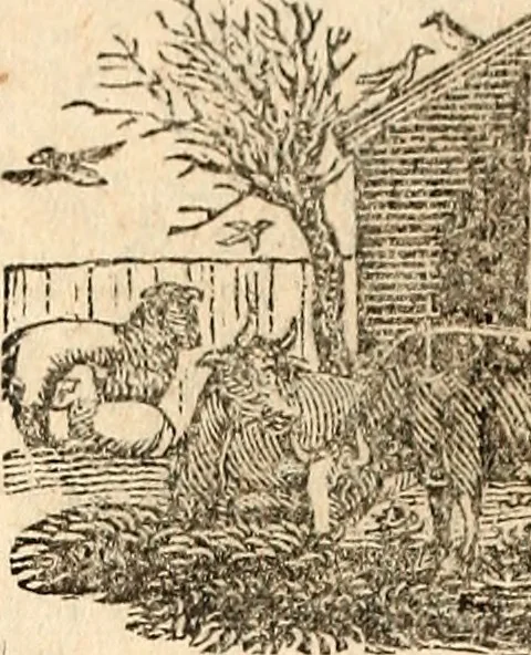 An illustration from Poor Will's almanack, for the year of our Lord ..., 1770, leaf 15