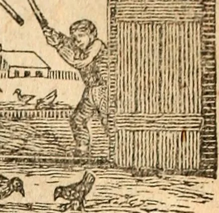 An illustration from Poor Will's almanack, for the year of our Lord ..., 1770, leaf 15