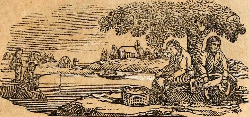 An illustration from Poor Will's almanack, for the year of our Lord ..., 1770, leaf 8