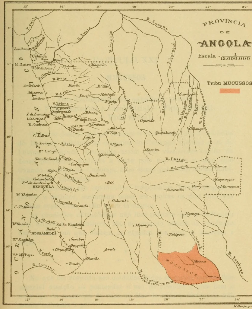 An illustration from Populações indígenas de Angola, 1918, leaf 577