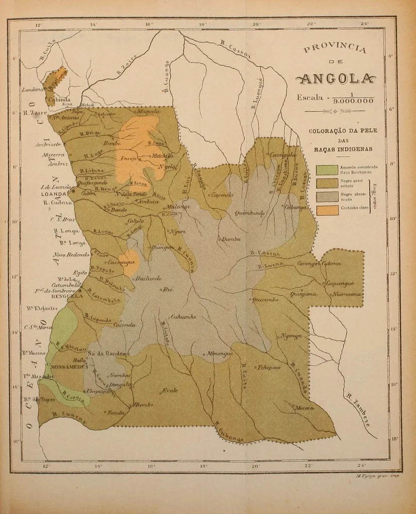 An illustration from Populações indígenas de Angola, 1918, leaf 645