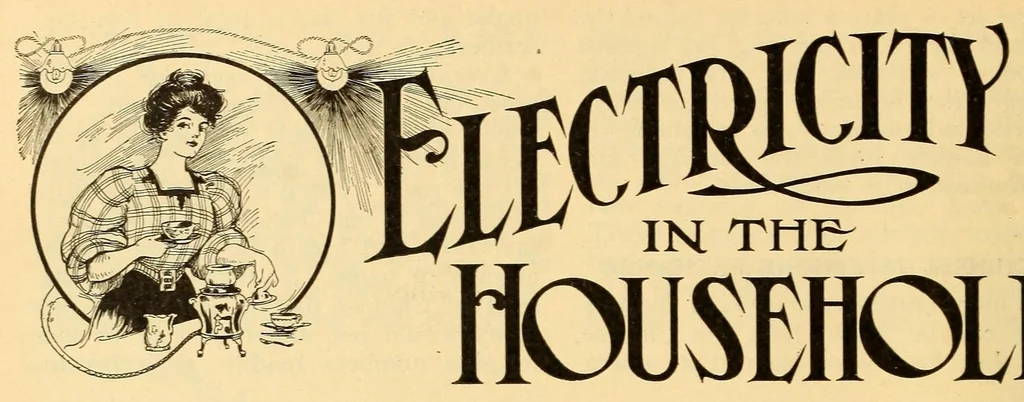 An illustration from Popular electricity in plain English, 1908, leaf 200