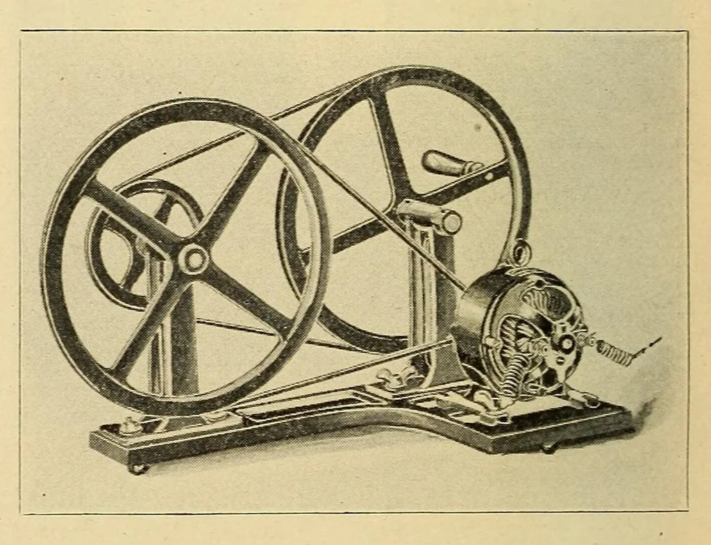 An illustration from Popular electricity in plain English, 1908, leaf 548