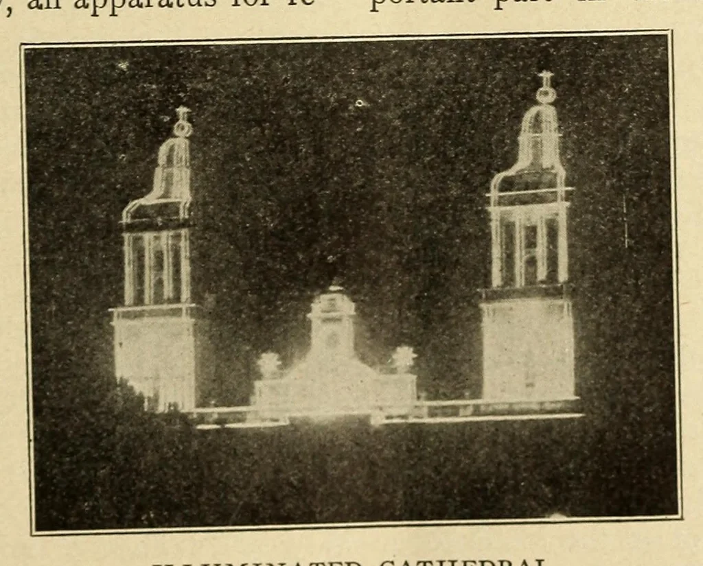 An illustration from Popular electricity in plain English, 1908, leaf 167