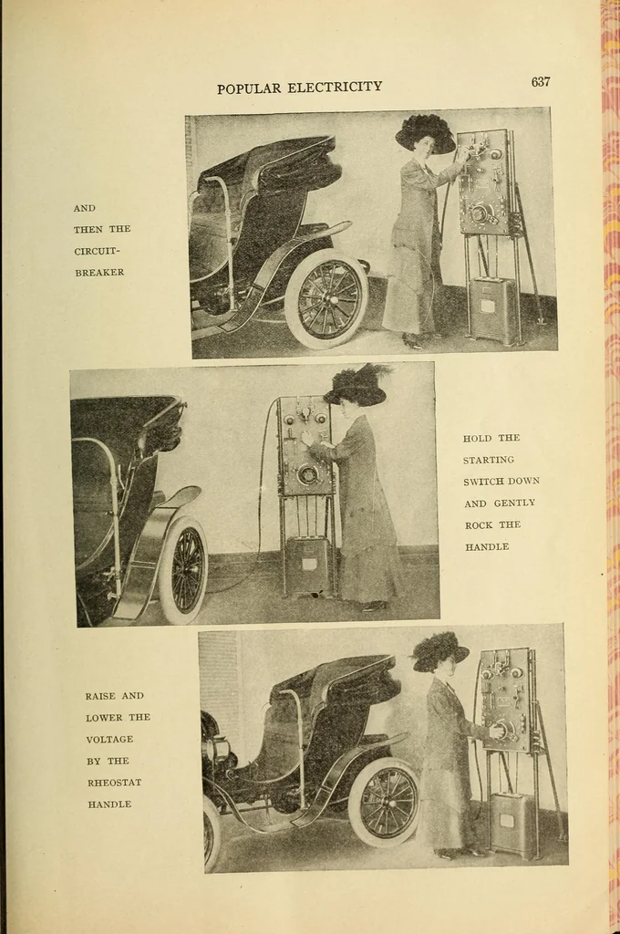 An illustration from Popular electricity in plain English, 1908, leaf 439