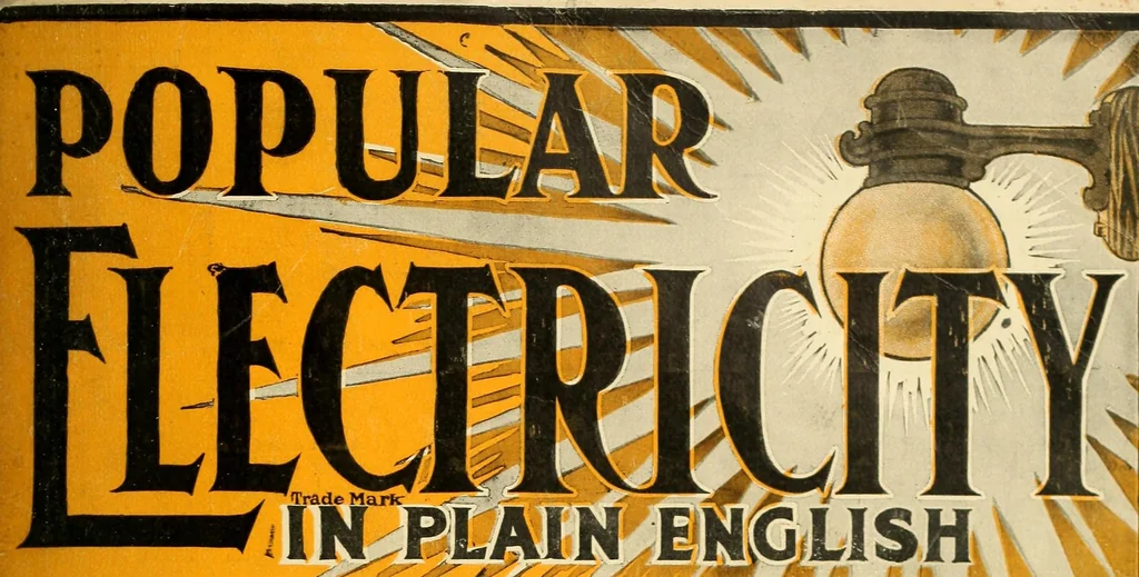 An illustration from Popular electricity in plain English, 1908, leaf 569