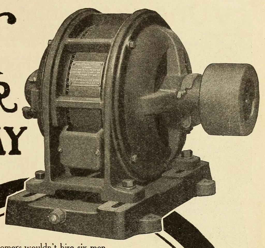 An illustration from Popular electricity in plain English, 1908, leaf 697