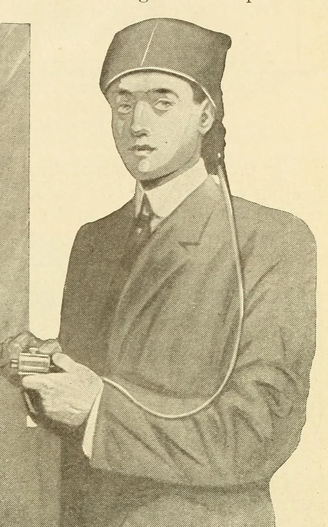 An illustration from Popular electricity in plain English, 1908, leaf 159