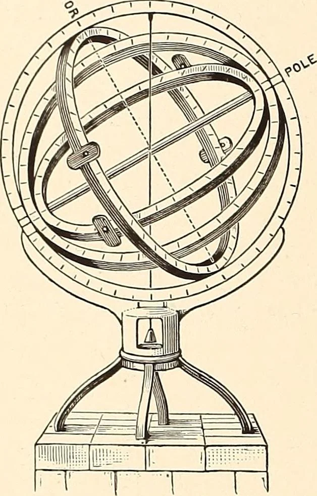An illustration from A popular handbook and atlas of astronomy, designed as a complete guide to a knowledge of the heavenly bodies and as an aid to those possessing telescopes, 1891, leaf 155