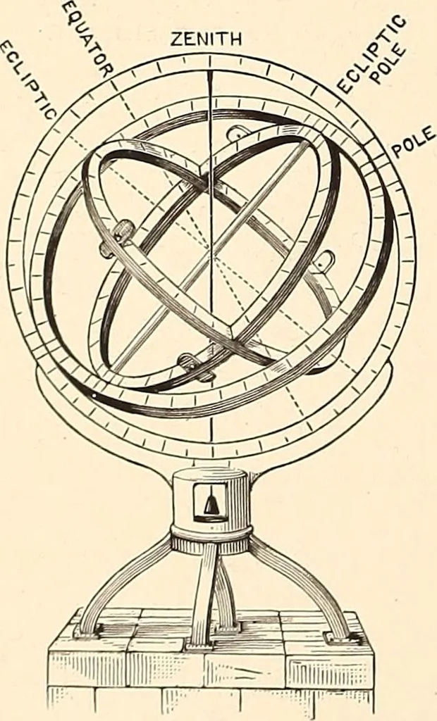 An illustration from A popular handbook and atlas of astronomy, designed as a complete guide to a knowledge of the heavenly bodies and as an aid to those possessing telescopes, 1891, leaf 155
