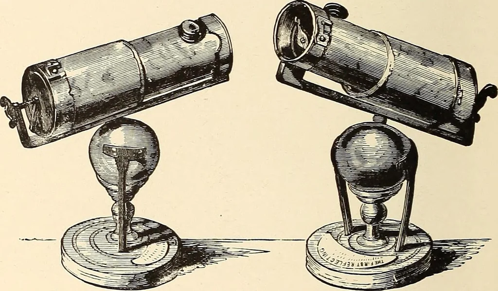 An illustration from A popular handbook and atlas of astronomy, designed as a complete guide to a knowledge of the heavenly bodies and as an aid to those possessing telescopes, 1891, leaf 161