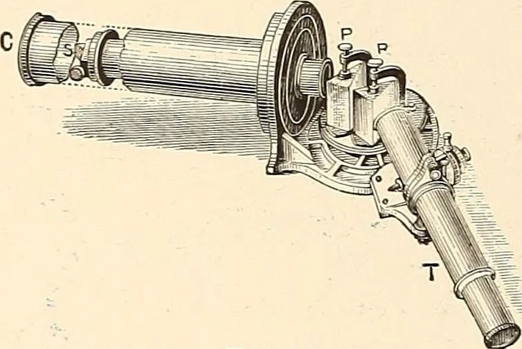 An illustration from A popular handbook and atlas of astronomy, designed as a complete guide to a knowledge of the heavenly bodies and as an aid to those possessing telescopes, 1891, leaf 169