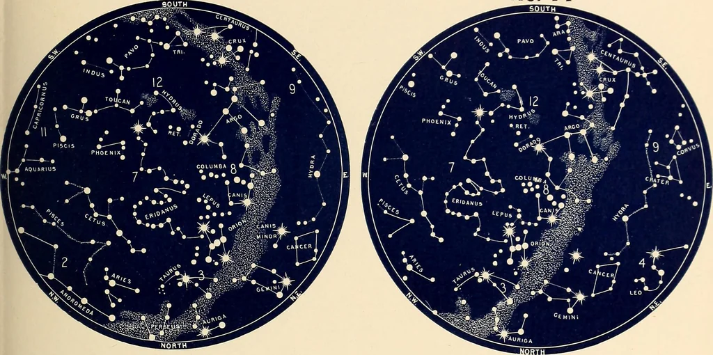 An illustration from A popular handbook and atlas of astronomy, designed as a complete guide to a knowledge of the heavenly bodies and as an aid to those possessing telescopes, 1891, leaf 212