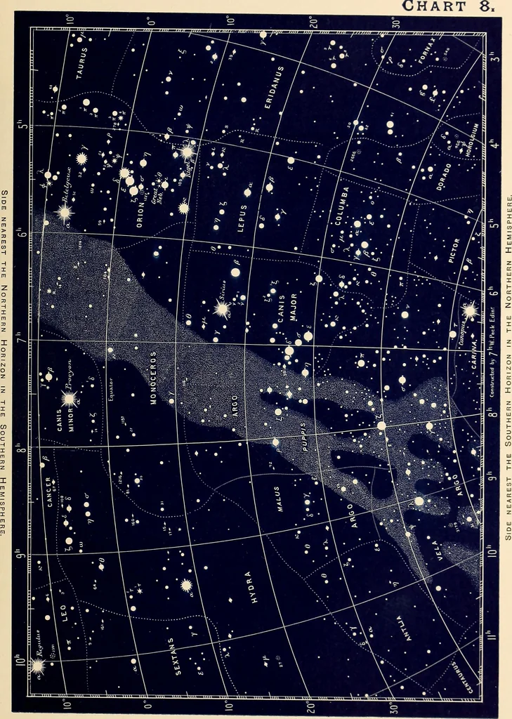 An illustration from A popular handbook and atlas of astronomy, designed as a complete guide to a knowledge of the heavenly bodies and as an aid to those possessing telescopes, 1891, leaf 248