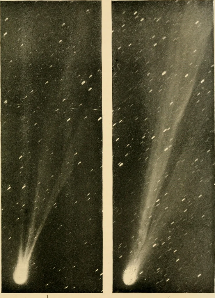 An illustration from A popular history of astronomy during the nineteenth century, 1902, leaf 416